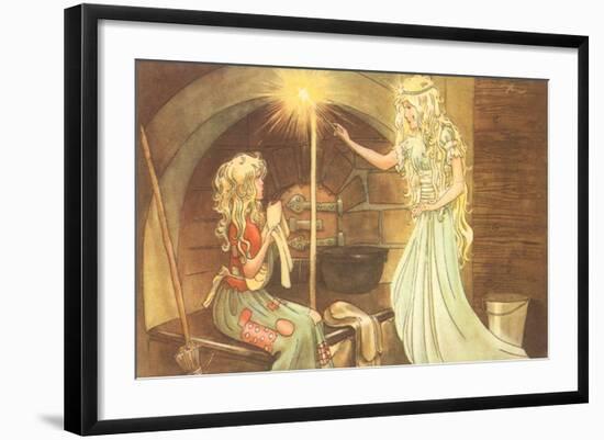 CA Fairy 35-Vintage Apple Collection-Framed Giclee Print