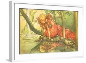 CA Fairy 36-Vintage Apple Collection-Framed Giclee Print