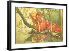 CA Fairy 36-Vintage Apple Collection-Framed Giclee Print