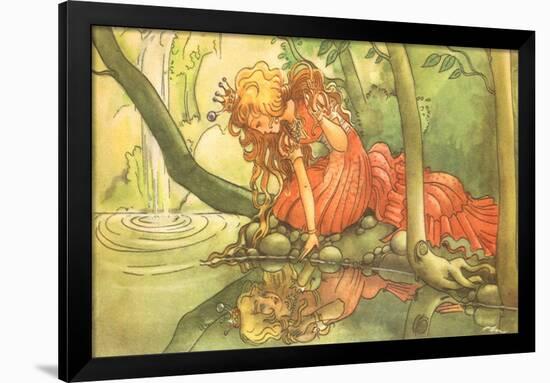 CA Fairy 36-Vintage Apple Collection-Framed Premium Giclee Print