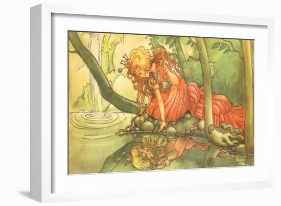 CA Fairy 36-Vintage Apple Collection-Framed Giclee Print