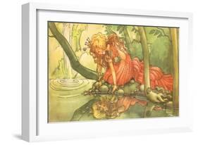 CA Fairy 36-Vintage Apple Collection-Framed Giclee Print