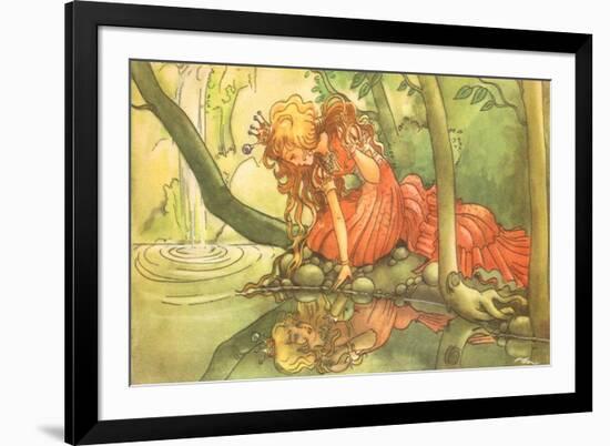 CA Fairy 36-Vintage Apple Collection-Framed Giclee Print