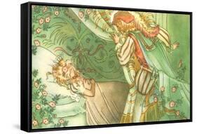 CA Fairy 37-Vintage Apple Collection-Framed Stretched Canvas