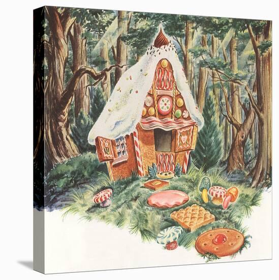 CA Fairy 39-Vintage Apple Collection-Stretched Canvas