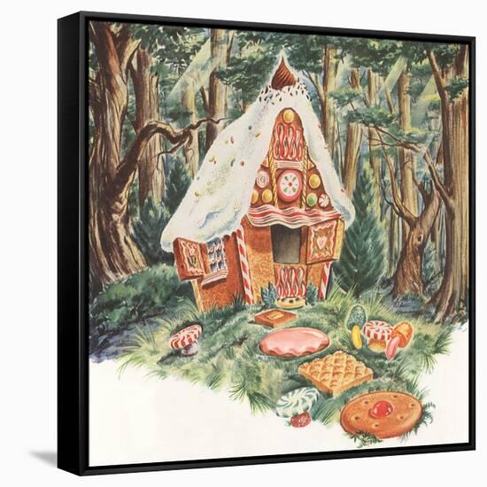 CA Fairy 39-Vintage Apple Collection-Framed Stretched Canvas