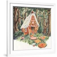 CA Fairy 39-Vintage Apple Collection-Framed Giclee Print