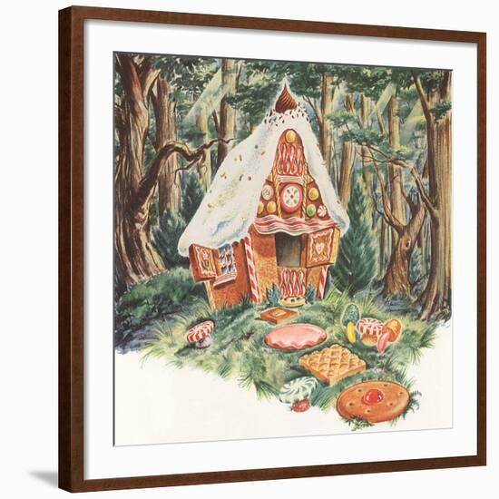 CA Fairy 39-Vintage Apple Collection-Framed Giclee Print