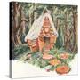 CA Fairy 39-Vintage Apple Collection-Stretched Canvas