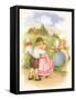 CA Fairy 41-Vintage Apple Collection-Framed Stretched Canvas