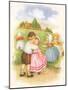 CA Fairy 41-Vintage Apple Collection-Mounted Giclee Print