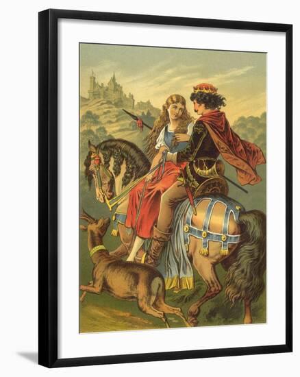 CA Fairy 43-Vintage Apple Collection-Framed Giclee Print