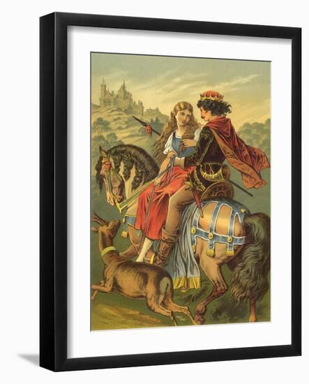 CA Fairy 43-Vintage Apple Collection-Framed Giclee Print