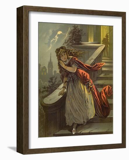 CA Fairy 44-Vintage Apple Collection-Framed Giclee Print