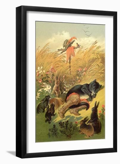 CA Fairy 45-Vintage Apple Collection-Framed Giclee Print