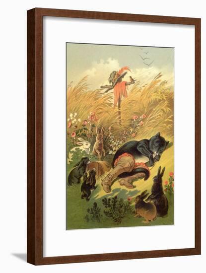 CA Fairy 45-Vintage Apple Collection-Framed Giclee Print