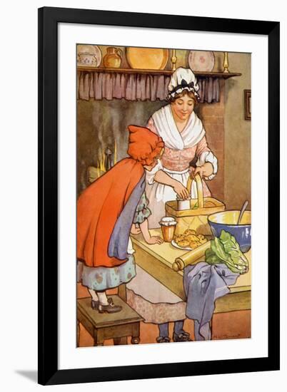 CA Fairy 49-Vintage Apple Collection-Framed Giclee Print