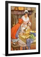 CA Fairy 49-Vintage Apple Collection-Framed Giclee Print