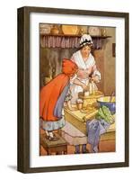 CA Fairy 49-Vintage Apple Collection-Framed Giclee Print