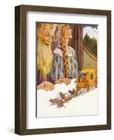 CA Fairy 54-Vintage Apple Collection-Framed Giclee Print