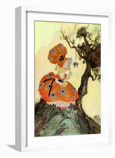 CA Fairy 56-Vintage Apple Collection-Framed Giclee Print