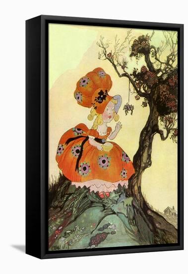 CA Fairy 56-Vintage Apple Collection-Framed Stretched Canvas