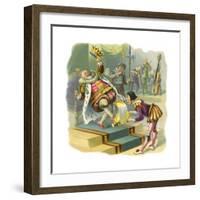 CA Fairy 60-Vintage Apple Collection-Framed Giclee Print