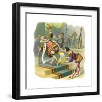 CA Fairy 60-Vintage Apple Collection-Framed Giclee Print