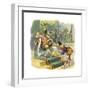 CA Fairy 60-Vintage Apple Collection-Framed Giclee Print