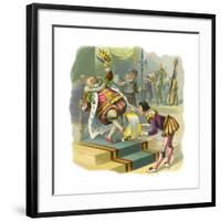 CA Fairy 60-Vintage Apple Collection-Framed Giclee Print