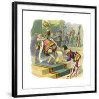 CA Fairy 60-Vintage Apple Collection-Framed Giclee Print