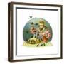 CA Fairy 61-Vintage Apple Collection-Framed Giclee Print