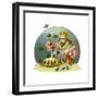 CA Fairy 61-Vintage Apple Collection-Framed Giclee Print