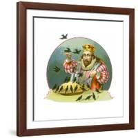 CA Fairy 61-Vintage Apple Collection-Framed Giclee Print