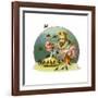 CA Fairy 61-Vintage Apple Collection-Framed Giclee Print