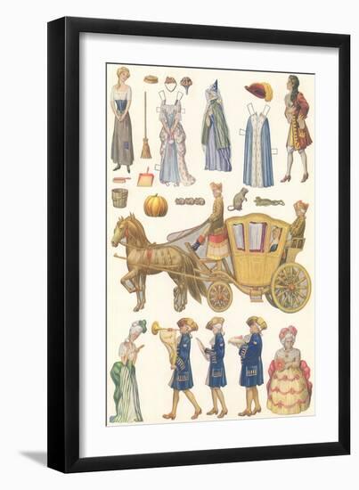 CA Fairy 62-Vintage Apple Collection-Framed Giclee Print