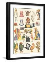CA Fairy 63-Vintage Apple Collection-Framed Giclee Print