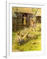 CA Fairy 66-Vintage Apple Collection-Framed Giclee Print