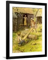 CA Fairy 66-Vintage Apple Collection-Framed Giclee Print