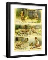 CA Fairy 68-Vintage Apple Collection-Framed Giclee Print