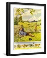 CA Fairy 73-Vintage Apple Collection-Framed Giclee Print