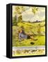 CA Fairy 73-Vintage Apple Collection-Framed Stretched Canvas