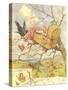 CA Fairy 74-Vintage Apple Collection-Stretched Canvas