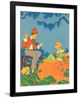 CA Fairy 75-Vintage Apple Collection-Framed Giclee Print