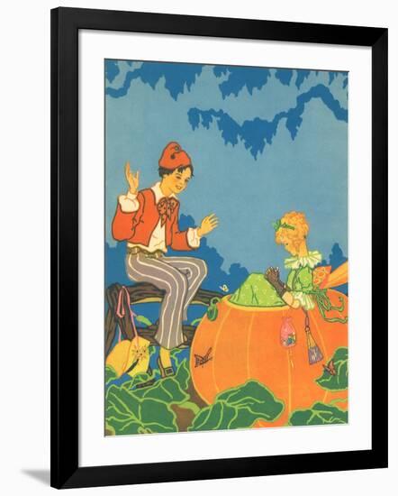 CA Fairy 75-Vintage Apple Collection-Framed Giclee Print