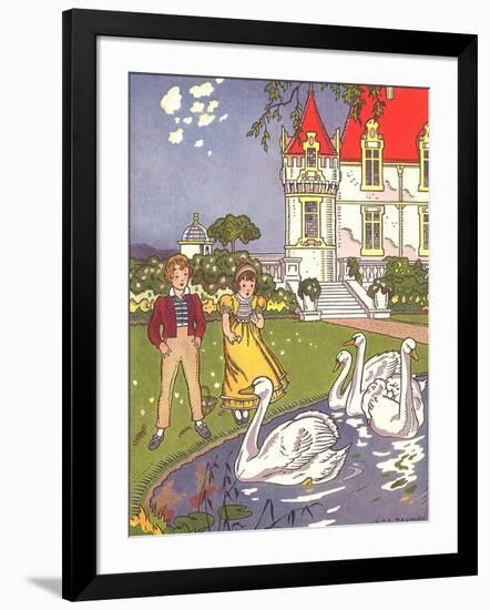 CA Fairy 76-Vintage Apple Collection-Framed Giclee Print