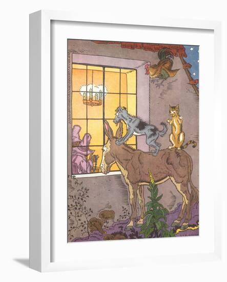 CA Fairy 77-Vintage Apple Collection-Framed Giclee Print