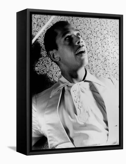 Cab Calloway, African American Band Leader and Jazz Singer, 1933-null-Framed Stretched Canvas