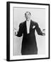 Cab Calloway, Flamboyant African America Bandleader Holding Conductor's Baton. 1951-null-Framed Art Print