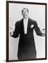 Cab Calloway, Flamboyant African America Bandleader Holding Conductor's Baton. 1951-null-Framed Art Print